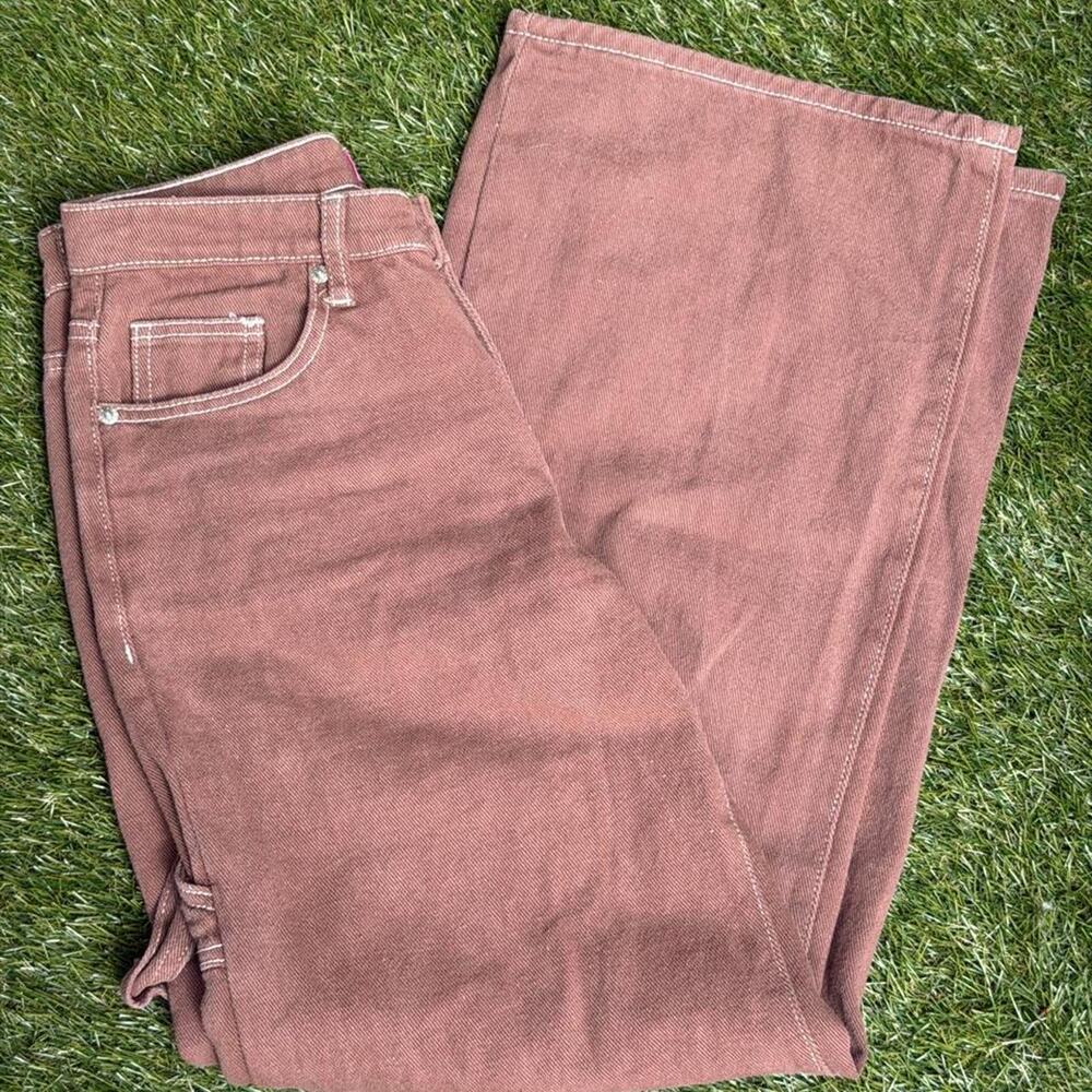 Edikted brown cargo pants